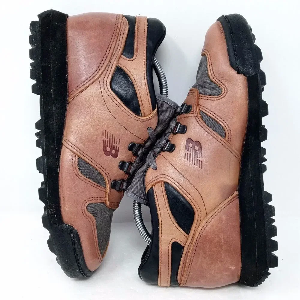 *READ* New Balance 615 Made in USA Leather Hiking Boots - Mens 6 / Womens 7.5